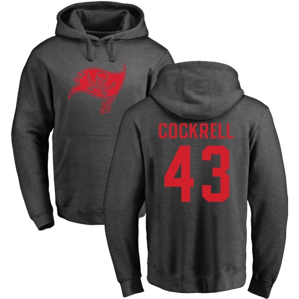 Ross Cockrell Youth Tampa Bay Buccaneers Ash One Color Pullover Hoodie ...